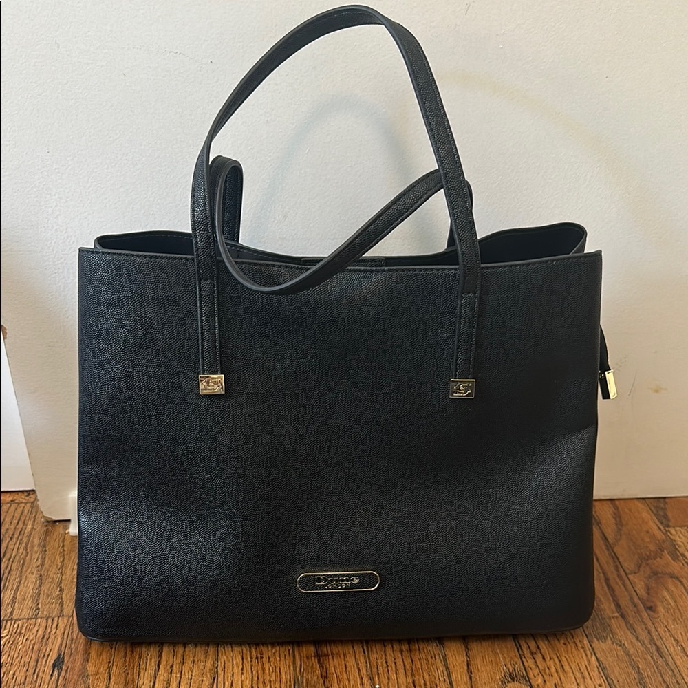 Classic Black Tote Handbag